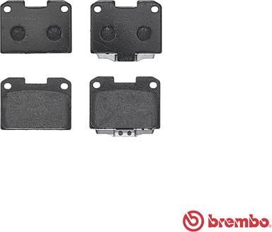 Brembo P 54 048 - Kit pastiglie freno, Freno a disco www.autoricambit.com