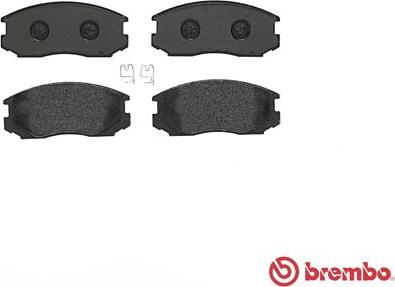 Brembo P 54 015 - Kit pastiglie freno, Freno a disco www.autoricambit.com