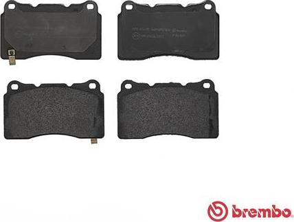 Brembo P 54 039 - Kit pastiglie freno, Freno a disco www.autoricambit.com