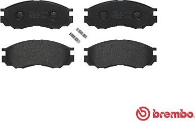 Brembo P 54 020 - Kit pastiglie freno, Freno a disco www.autoricambit.com