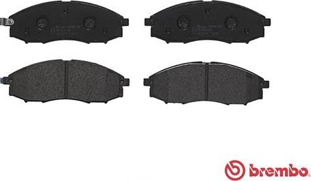 Brembo P 56 049 - Kit pastiglie freno, Freno a disco www.autoricambit.com