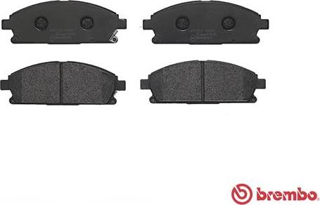 Brembo P 56 040 - Kit pastiglie freno, Freno a disco www.autoricambit.com