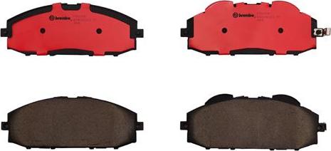 Brembo P56041N - Kit pastiglie freno, Freno a disco www.autoricambit.com