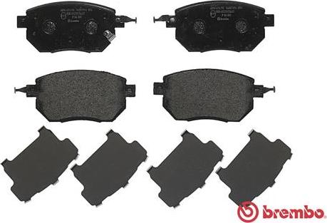 Brembo P 56 051 - Kit pastiglie freno, Freno a disco www.autoricambit.com