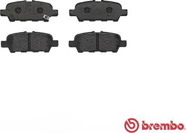 Brembo P 56 068 - Kit pastiglie freno, Freno a disco www.autoricambit.com