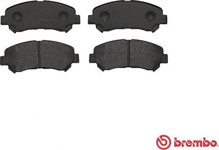 Brembo P 56 062 - Kit pastiglie freno, Freno a disco www.autoricambit.com