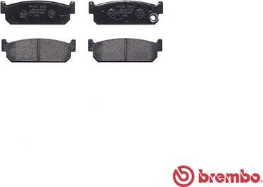 Brembo P 56 067 - Kit pastiglie freno, Freno a disco www.autoricambit.com