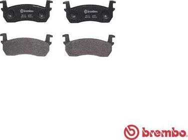 Brembo P 56 013 - Kit pastiglie freno, Freno a disco www.autoricambit.com