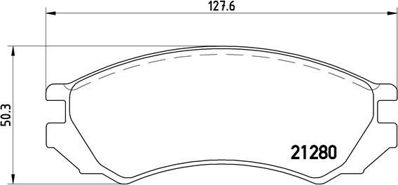 Brembo P 56 023 - Kit pastiglie freno, Freno a disco www.autoricambit.com