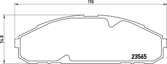 Brembo P 56 072 - Kit pastiglie freno, Freno a disco www.autoricambit.com