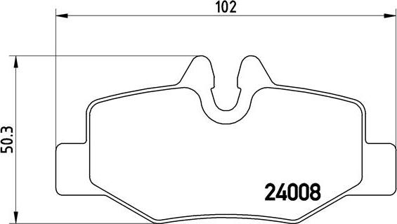 Brembo P 50 051 - Kit pastiglie freno, Freno a disco www.autoricambit.com