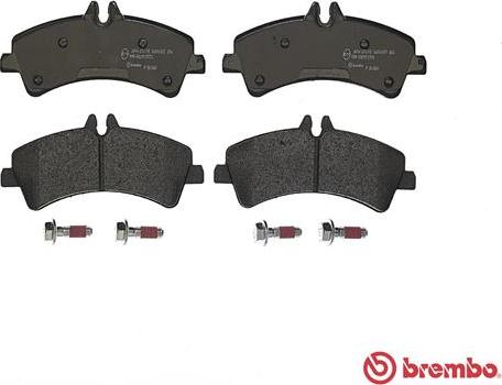 Brembo P 50 060 - Kit pastiglie freno, Freno a disco www.autoricambit.com