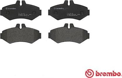 Brembo P 50 020 - Kit pastiglie freno, Freno a disco www.autoricambit.com