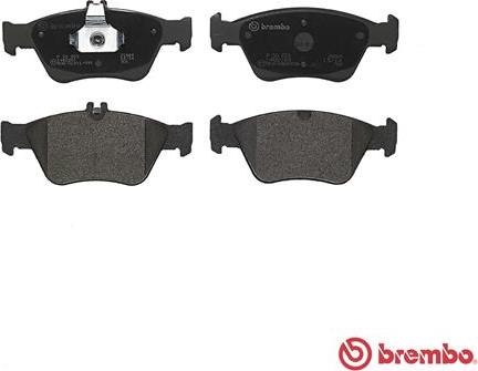 Brembo P 50 023 - Kit pastiglie freno, Freno a disco www.autoricambit.com