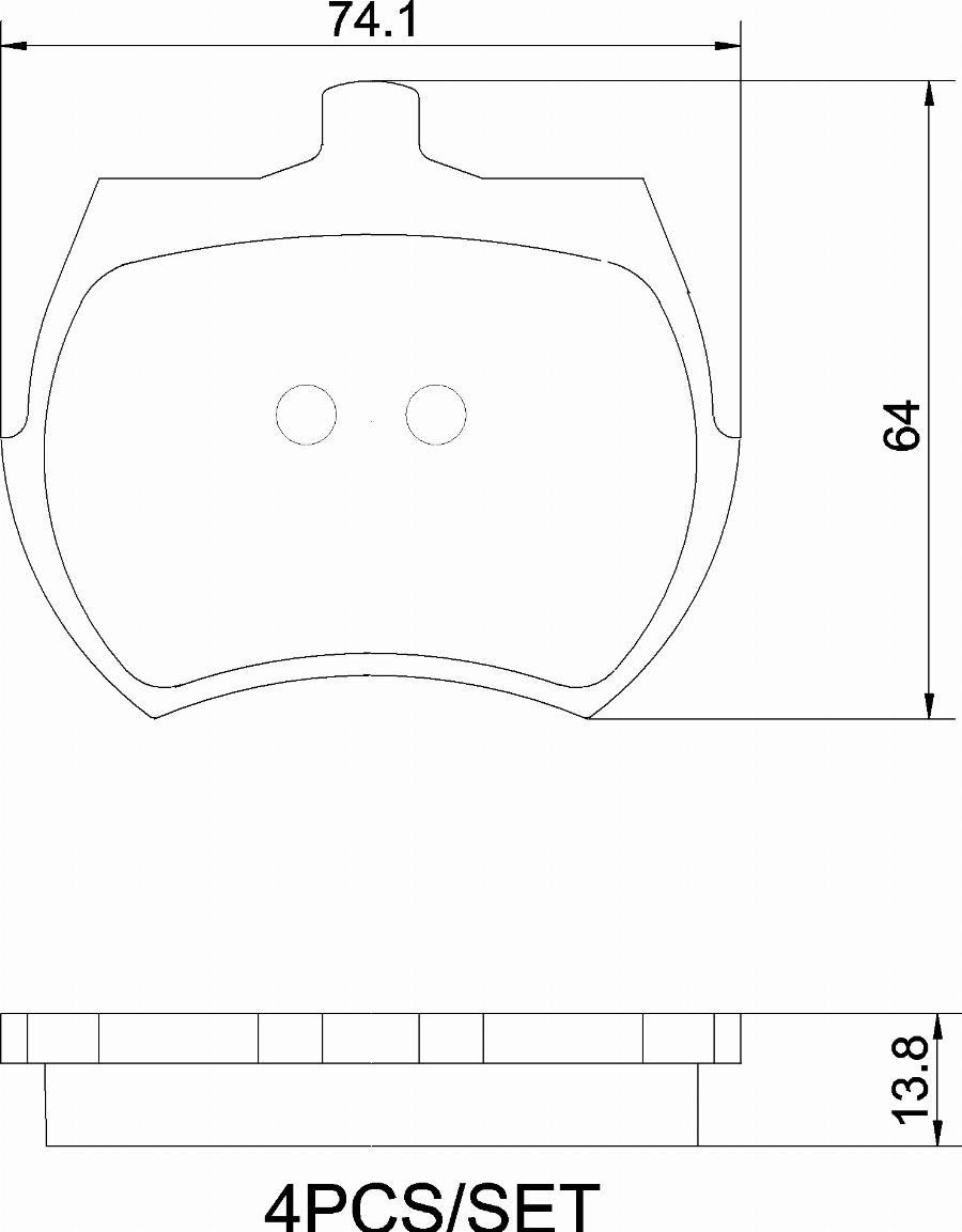 Brembo P52002N - Kit pastiglie freno, Freno a disco www.autoricambit.com