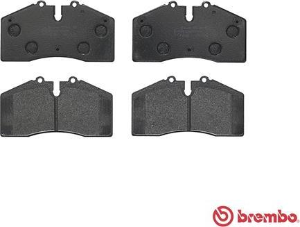 Brembo P 65 005 - Kit pastiglie freno, Freno a disco www.autoricambit.com