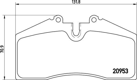 Brembo P 65 005 - Kit pastiglie freno, Freno a disco www.autoricambit.com