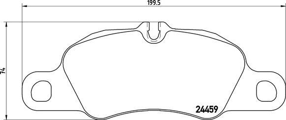 Brembo P 65 018 - Kit pastiglie freno, Freno a disco www.autoricambit.com