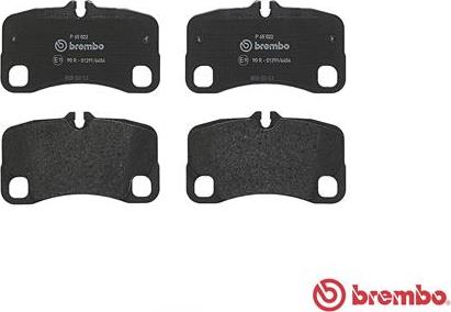 Brembo P 65 022 - Kit pastiglie freno, Freno a disco www.autoricambit.com