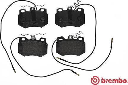 Brembo P 61 041 - Kit pastiglie freno, Freno a disco www.autoricambit.com