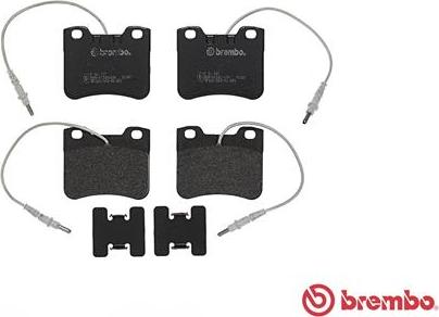 Brembo P 61 047 - Kit pastiglie freno, Freno a disco www.autoricambit.com