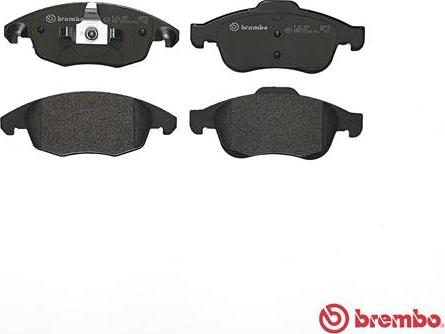 Brembo P 61 083 - Kit pastiglie freno, Freno a disco www.autoricambit.com