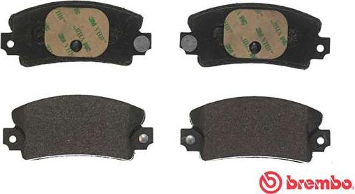 Brembo P 68 002 - Kit pastiglie freno, Freno a disco www.autoricambit.com