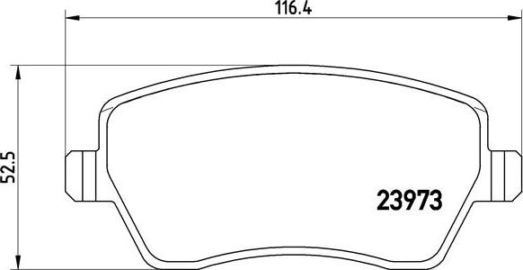 Brembo P 68 033X - Kit pastiglie freno, Freno a disco www.autoricambit.com