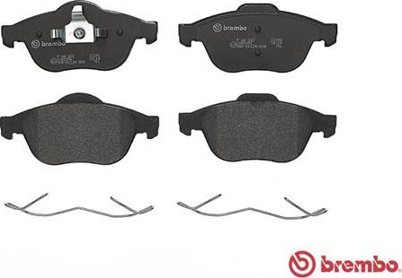 Brembo P 68 032 - Kit pastiglie freno, Freno a disco www.autoricambit.com