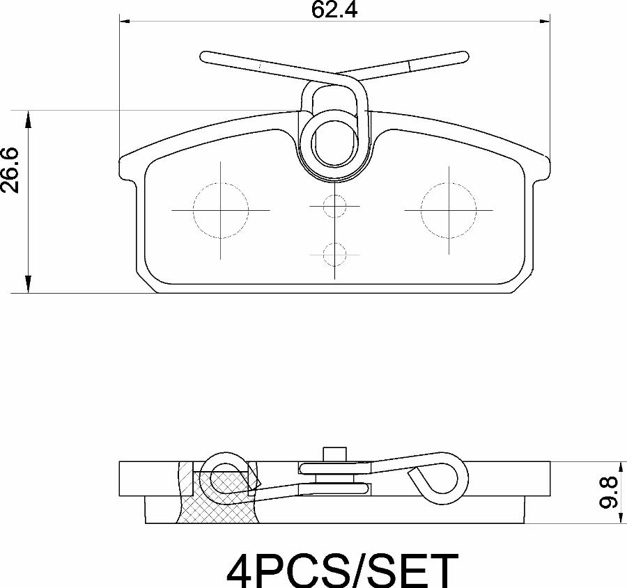 Brembo P 68 077 - Kit pastiglie freno, Freno a disco www.autoricambit.com