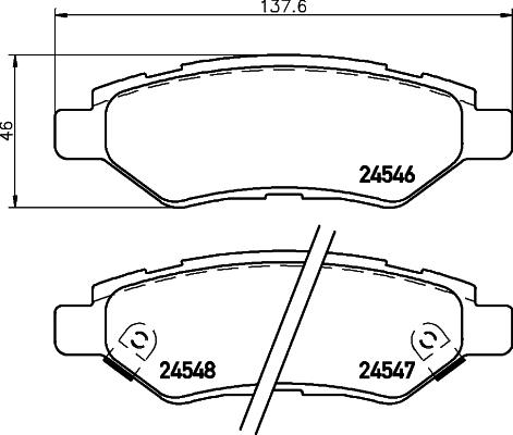 Brembo P 09 014 - Kit pastiglie freno, Freno a disco www.autoricambit.com