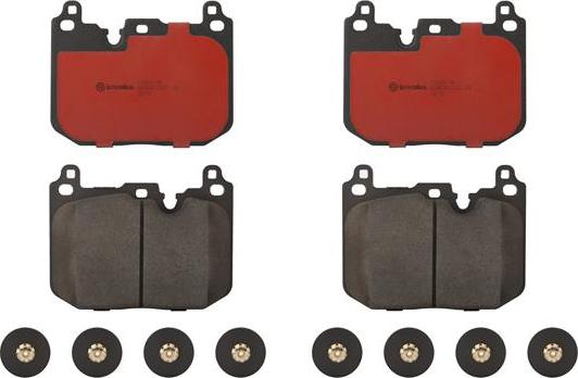 Brembo P06097N - Kit pastiglie freno, Freno a disco www.autoricambit.com