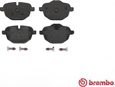 Brembo P 06 064 - Kit pastiglie freno, Freno a disco www.autoricambit.com