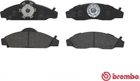 Brembo P 15 008 - Kit pastiglie freno, Freno a disco www.autoricambit.com