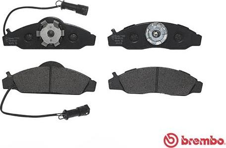 Brembo P 15 003 - Kit pastiglie freno, Freno a disco www.autoricambit.com