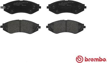 Brembo P 15 002 - Kit pastiglie freno, Freno a disco www.autoricambit.com