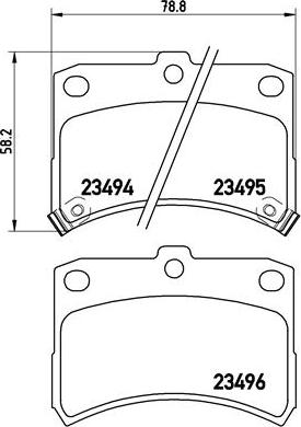 Brembo P 16 009 - Kit pastiglie freno, Freno a disco www.autoricambit.com