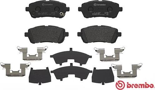 Brembo P 16 013 - Kit pastiglie freno, Freno a disco www.autoricambit.com