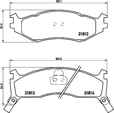 Brembo P 11 006 - Kit pastiglie freno, Freno a disco www.autoricambit.com