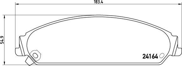 Brembo P 11 017 - Kit pastiglie freno, Freno a disco www.autoricambit.com