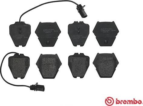 Brembo P 85 067 - Kit pastiglie freno, Freno a disco www.autoricambit.com