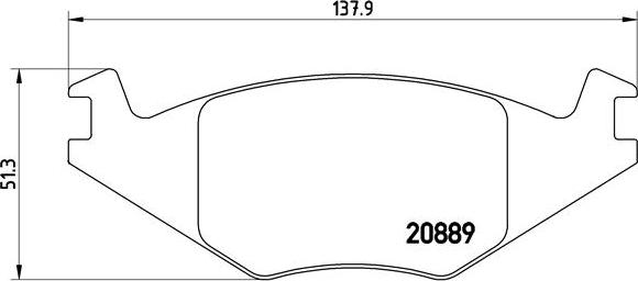 Brembo P 85 019 - Kit pastiglie freno, Freno a disco www.autoricambit.com