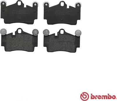 Brembo P 85 070 - Kit pastiglie freno, Freno a disco www.autoricambit.com