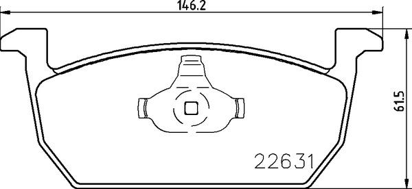 Brembo P 85 167 - Kit pastiglie freno, Freno a disco www.autoricambit.com