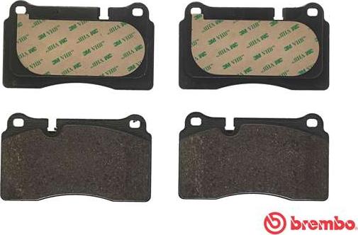 Brembo P 85 116 - Kit pastiglie freno, Freno a disco www.autoricambit.com