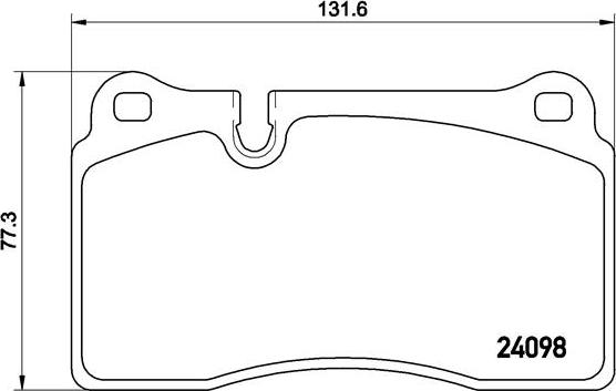 Brembo P 85 110 - Kit pastiglie freno, Freno a disco www.autoricambit.com