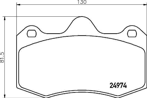 Brembo P 85 134 - Kit pastiglie freno, Freno a disco www.autoricambit.com