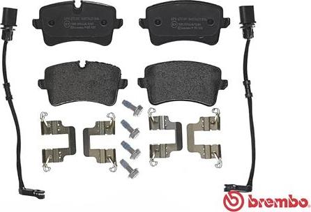 Brembo P 85 120 - Kit pastiglie freno, Freno a disco www.autoricambit.com