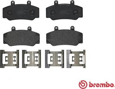 Brembo P 86 006 - Kit pastiglie freno, Freno a disco www.autoricambit.com