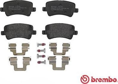 Brembo P 86 021 - Kit pastiglie freno, Freno a disco www.autoricambit.com